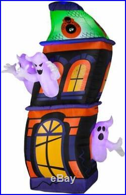 Halloween Decoration Airblown Inflatable 8 Short Circuit Ghost House Haunted