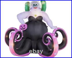 Halloween Decorations 7 Ft. LED Animated Ursula with Eels Inflatable