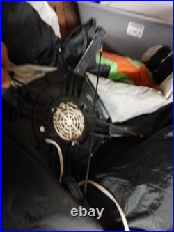 Halloween Gemmy 7' Hot Rod Hearse Lighted Airblown Inflatable RARE With Fan