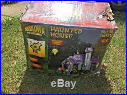 Halloween Gemmy Airblown Inflatable Haunted House 12.5' LIghted Yard Decor