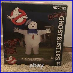 Halloween Ghostbusters 13Ft StayPuft Airblown Self Inflatable Lights Up Gemmy