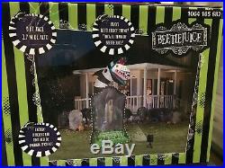 Halloween Holiday 9 ft Living Projection Airblown Inflatable Beetle juice NEW