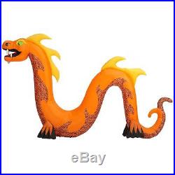 Halloween Huge Serpent Dragon Haunted House Cemetary Inflatable Airblown 16 Ft