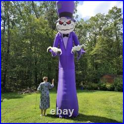 Halloween Inflatable 16' Lighted Short Circuit Reaper Airblown Holiday Living