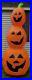 Halloween Inflatable 3 Jack O Lantern Stack Tower 9′ 9 FT Pumpkin GEMMY AIRBLOWN