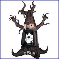 Halloween Inflatable 7' Animated Ghost Tree Airblown Yard decoration by Gemmy