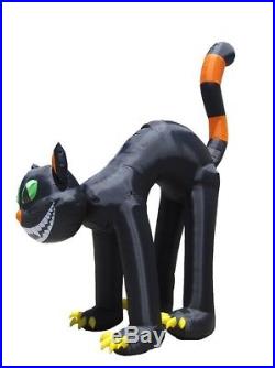 Halloween Inflatable Black Cat 20 Ft Tall Lighted Outdoor Home Yard Decorations