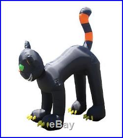 Halloween Inflatable Black Cat Yard Lawn outdoor Festive Animated Decoration
