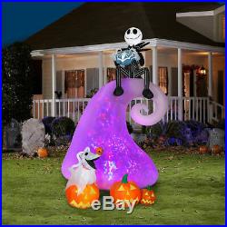 Halloween Jack Skellington Zero Nightmare Before Christmas Inflatable Airblown