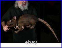 Halloween Larger THAN Life Rat Puppet Prop Haunted House, Party Event PRE ORDER