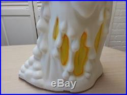 Halloween Melting Ghost 2-Sided Blow Mold Candle -Set Of 2-App. 36 Ht. With Cords
