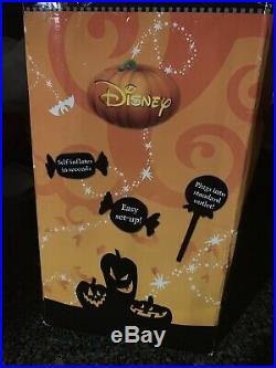 Halloween Mickey Pumpkin Lighted Gemmy Disney Airblown Inflatable Outdoor