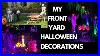 Halloween Outdoor Decorations Outdoor Halloween Decoration Ideas Halloween Front Yard