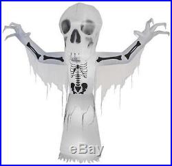 Halloween Thunder Bones Skeleton Haunted House Inflatable Airblown 10 Ft