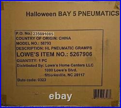 Haunted Living 2-ft Pneumatic Grandpa Animatronic Halloween Decoration NEW