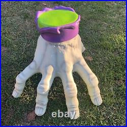 Holiday Living Lighted Zombie Hand Blowmold New In The Box