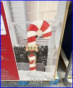 Holiday Time Light-Up Candy Cane Christmas Outdoor Décor, 72 inches