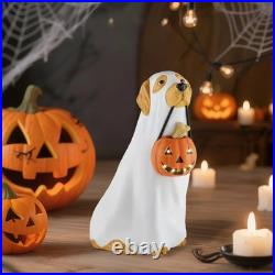 Home Accents 2.5 ft Ghost Golden Retriever LED