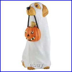 Home Accents 2.5 ft Ghost Golden Retriever LED