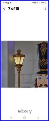 Home Accents 8 ft. Giant-Sized Lantern Nutcracker with LifeEyes LCD Eyes