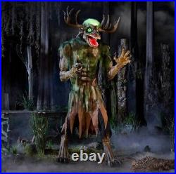 Home Accents Holiday HALLOWEEN ANIMATRONIC 7.5 ft. Animated Marsh Monster