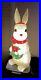 Home Depot 2023 Blow Mold Led Bunny 2.5′ Battery Timer Rabbit New