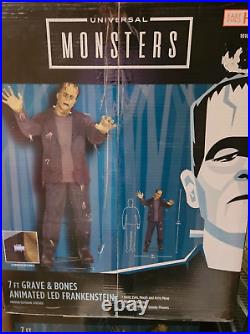 Home Depot 7ft Tall Animated LED Frankenstein Monster Halloween Decoration