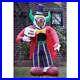Huge 7′ Clown Airblown Halloween Inflatable Outdoor Yard Decoration Lighted Prop
