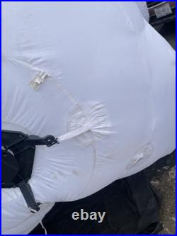 Huge Frosty The Snowman 18 Foot Inflatable With 2 Kaleidoscope Light & Led