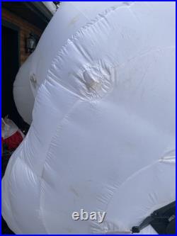 Huge Frosty The Snowman 18 Foot Inflatable With 2 Kaleidoscope Light & Led