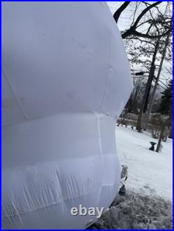 Huge Frosty The Snowman 18 Foot Inflatable With 2 Kaleidoscope Light & Led
