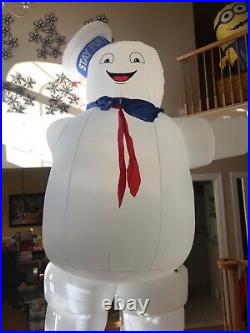 Huge Gemmy Ghostbusters Stay Puft Marshmallow Man Airblown Inflatable 13 Ft Tall