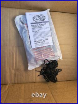 Huge Lightshow Projection Santa Gift Sack Scene Airblown Inflatable