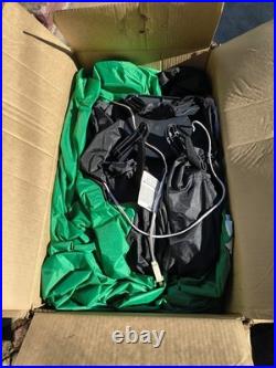 Huge Lightshow Projection Santa Gift Sack Scene Airblown Inflatable