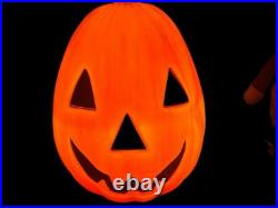 Huge Rare Vintage Empire 30 Light-Up Jack-O-Lantern Pumpkin Blow Mold