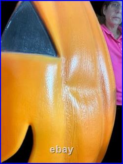 Huge Rare Vintage Empire 30 Light-Up Jack-O-Lantern Pumpkin Blow Mold