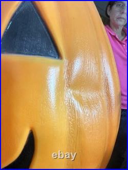 Huge Rare Vintage Empire 30 Light-Up Jack-O-Lantern Pumpkin Blow Mold