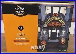 Hyde And EEK! Welcome Mortals LED Archway Inflatable Halloween Decoration