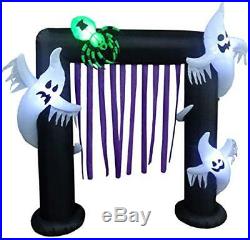 Impact Canopy Halloween Inflatable Yard Decoration, Blow Up Lighted Ghost Arch