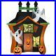 Inflatable Ghosts Pumpkins Haunted House Halloween Yard Decor Pre-Lit 9′ Gemmy