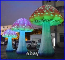 Inflatable Mushroom Decorations for Theme Park Event Party Stage Decoration USA