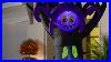 Inflatable Shaking Tree With Spider Halloween Yard D Cor
