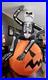 Inflatable Skeleton 8ft TOTALLY GHOUL On Pumpkin Vintage Kmart Works! 8