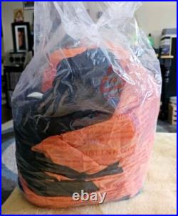 Inflatable Skeleton 8ft TOTALLY GHOUL On Pumpkin Vintage Kmart Works! 8