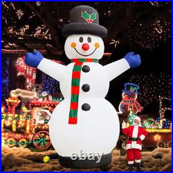 Inflatable Snowman Christmas 26Ft Tall OZIS with LED Lights Blow Up Decorations