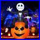 Jack Skellington & Pumpkin 6 Ft Inflatable Halloween Yard Decorations Outdoor