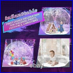 KING INFLATABLE Snow Globe Bubble Tent Outdoor Yard Decoration For Party Event