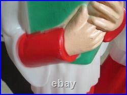 LARGE 40 Inch TPI Boy Girl Carolers Blowmold Light Up