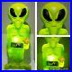 LIght Up Green Space Alien Blow Mold 36 General Foam Plastics