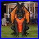 Large 8 Ft Gargoyle Inflatable Outdoor Halloween Decoration Lighted Yard Scary